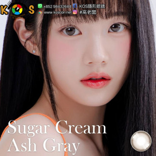 Lensrang Sugar Cream Monthly Ash Gray 슈가크림 애쉬 그레이